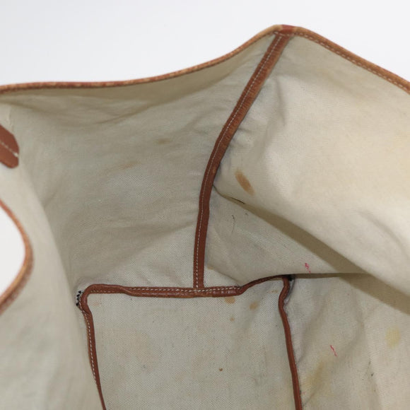 GOYARD Herringbone Saint Louis GM Tote Bag PVC Brown Auth mr1969