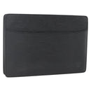 LOUIS VUITTON Epi Pochette Homme Clutch Bag Black M52522 LV Auth mr1972-1