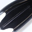 LOUIS VUITTON Epi Pochette Homme Clutch Bag Black M52522 LV Auth mr1972-9