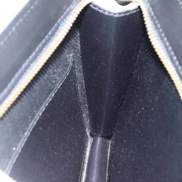 LOUIS VUITTON Epi Pochette Homme Clutch Bag Black M52522 LV Auth mr1972