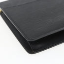 LOUIS VUITTON Epi Pochette Homme Clutch Bag Black M52522 LV Auth mr1972-14