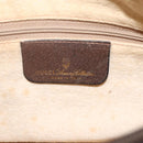 GUCCI GG Supreme Web Sherry Line Bag PVC Beige Gold Red 89 02 032 Auth mr1983-15