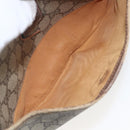 GUCCI GG Supreme Web Sherry Line Bag PVC Beige Gold Red 89 02 032 Auth mr1983-21