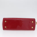 LOUIS VUITTON Monogram Vernis Blair MM Bag 2way Rose Andian M91798 Auth mr1990-5
