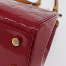 LOUIS VUITTON Monogram Vernis Blair MM Bag 2way Rose Andian M91798 Auth mr1990-18