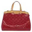 LOUIS VUITTON Monogram Vernis Blair MM Bag 2way Rose Andian M91798 Auth mr1990-13