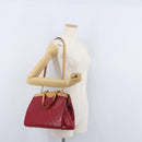 LOUIS VUITTON Monogram Vernis Blair MM Bag 2way Rose Andian M91798 Auth mr1990-27