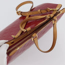 LOUIS VUITTON Monogram Vernis Blair MM Bag 2way Rose Andian M91798 Auth mr1990-6