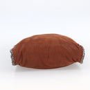 Stella MacCartney Chain Falabella Bag Polyester Brown Silver Auth mr1992-5