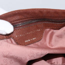 Stella MacCartney Chain Falabella Bag Polyester Brown Silver Auth mr1992-20