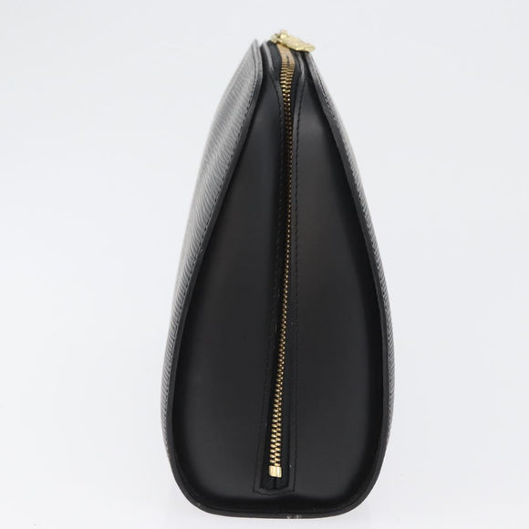 LOUIS VUITTON Epi Dauphine GM Cosmetic Pouch Black M48432 LV Auth mr1997