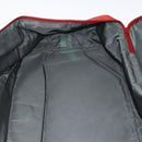 PRADA Boston Bag Nylon Red Silver Auth mr1998-29