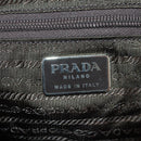 PRADA Backpack Nylon Red Silver Auth mr2001V-27