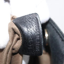 Chloe Shoulder Bag Canvas Beige Black Auth mr2002-11