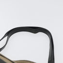 Chloe Shoulder Bag Canvas Beige Black Auth mr2002-14