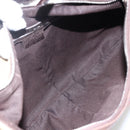 GUCCI Web Sherry Line Shoulder Bag Canvas Beige Silver 114871 Auth mr2006-17