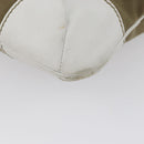 CHANEL Chain Tote Bag Canvas Beige Gold CC Auth mr2009-16