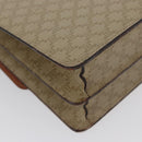 CELINE Macadam Canvas Hand Bag PVC Beige Gold Auth mr2012-16