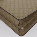 CELINE Macadam Canvas Hand Bag PVC Beige Gold Auth mr2012-17