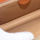 CELINE Macadam Canvas Hand Bag PVC Beige Gold Auth mr2012-10
