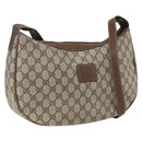 GUCCI GG Supreme Shoulder Bag PVC Beige Gold 001 256 0719 Auth mr2014-1