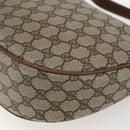 GUCCI GG Supreme Shoulder Bag PVC Beige Gold 001 256 0719 Auth mr2014-16