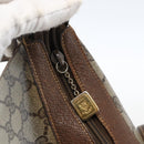 GUCCI GG Supreme Shoulder Bag PVC Beige Gold 001 256 0719 Auth mr2014-18