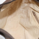 GUCCI GG Supreme Shoulder Bag PVC Beige Gold 001 256 0719 Auth mr2014-20