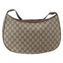 GUCCI GG Supreme Shoulder Bag PVC Beige Gold 001 256 0719 Auth mr2014-2