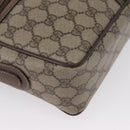GUCCI GG Supreme Web Sherry Line Bag PVC Leather Beige 001 56 0942 Auth mr2019-8