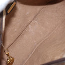 GUCCI GG Supreme Web Sherry Line Bag PVC Leather Beige 001 56 0942 Auth mr2019-10