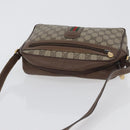 GUCCI GG Supreme Web Sherry Line Bag PVC Leather Beige 001 56 0942 Auth mr2019-6