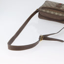 GUCCI GG Supreme Web Sherry Line Bag PVC Leather Beige 001 56 0942 Auth mr2019-7