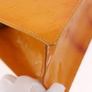 LOUIS VUITTON Monogram Vernis Forsyth Handtas Geel M91112 LV Auth mr2024-18