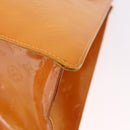 LOUIS VUITTON Monogram Vernis Forsyth Handtas Geel M91112 LV Auth mr2024-19