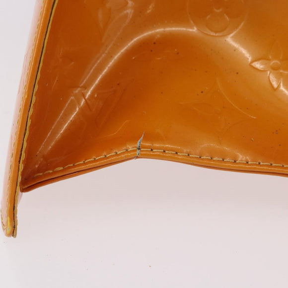 LOUIS VUITTON Monogram Vernis Forsyth Handtas Geel M91112 LV Auth mr2024