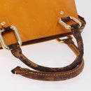 LOUIS VUITTON Monogram Vernis Forsyth Handtas Geel M91112 LV Auth mr2024-5