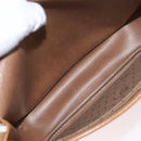 Christian Dior Honeycomb Canvas Shoulder Bag PVC Beige Gold Auth mr2025-11
