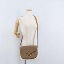 Christian Dior Honeycomb Canvas Shoulder Bag PVC Beige Gold Auth mr2025-22