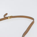 Christian Dior Honeycomb Canvas Shoulder Bag PVC Beige Gold Auth mr2025-8