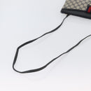 GUCCI GG Supreme Sherry Line Shoulder Bag PVC Navy Gold 904 02 026 Auth mr2029-7