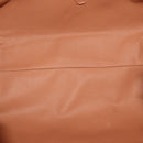 CELINE Macadam Canvas Tote Bag PVC Leather Brown Gold Auth mr2036-10