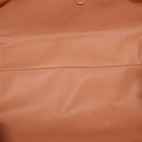 CELINE Macadam Canvas Tote Bag PVC Leather Brown Gold Auth mr2036