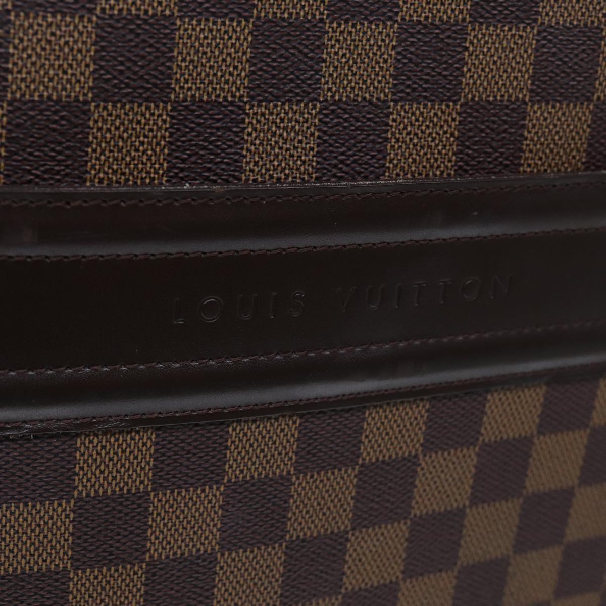 LOUIS VUITTON Damier Ebene Pegas 55 suitcase N23294 LV Auth mr204