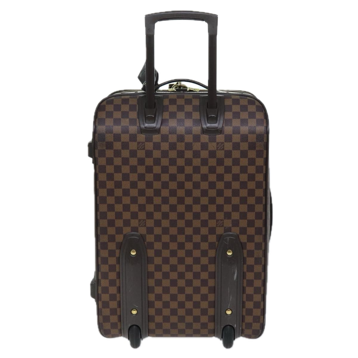 LOUIS VUITTON Damier Ebene Pegas 55 suitcase N23294 LV Auth mr204