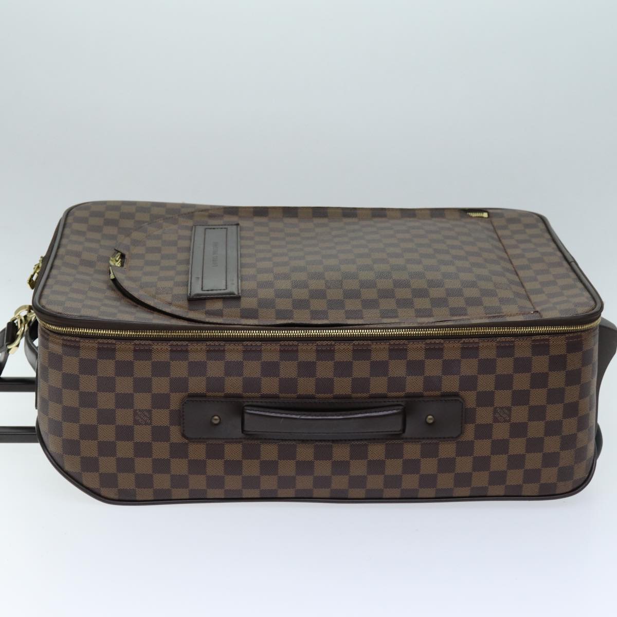 LOUIS VUITTON Damier Ebene Pegas 55 suitcase N23294 LV Auth mr204