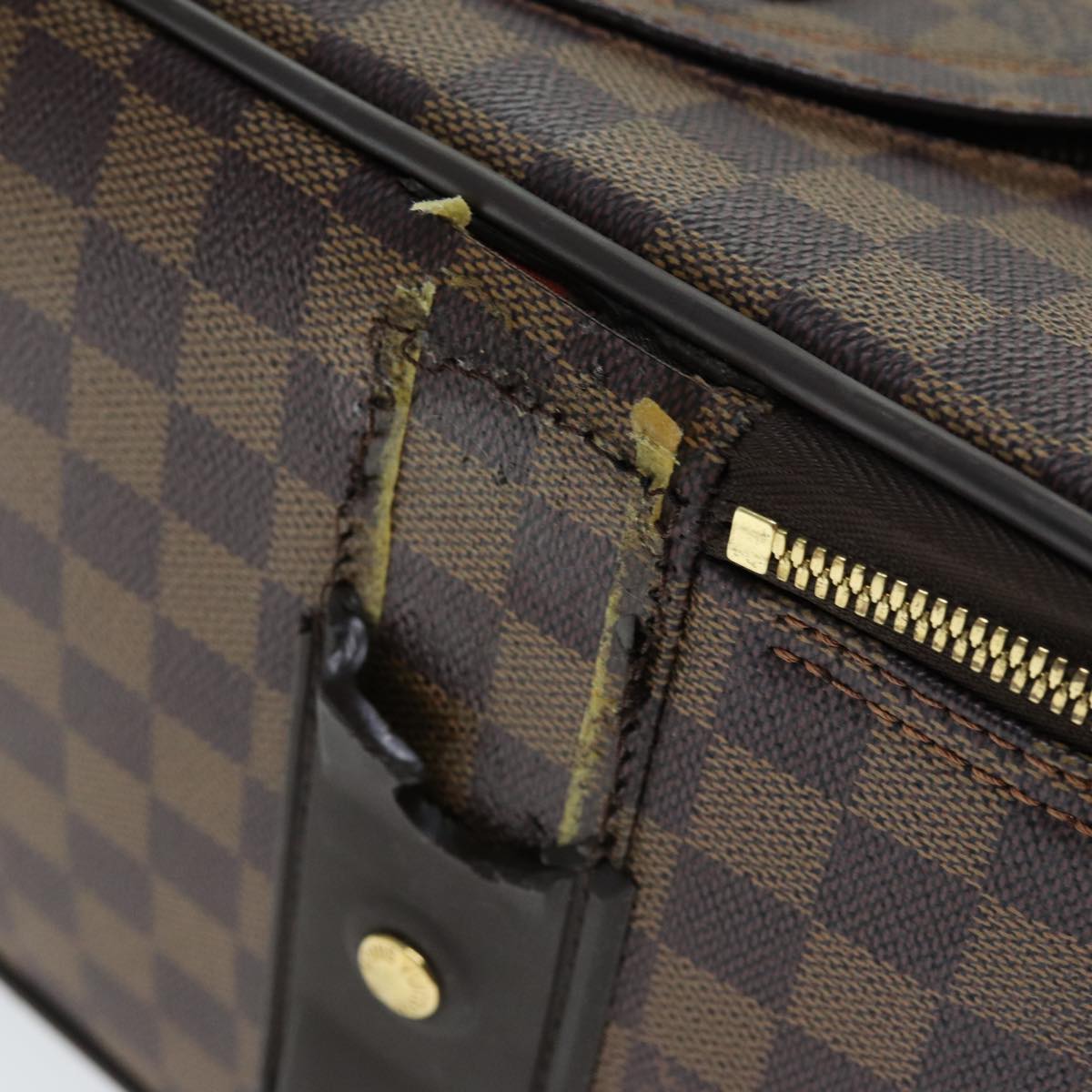 LOUIS VUITTON Damier Ebene Pegas 55 suitcase N23294 LV Auth mr204