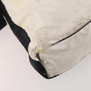 CHANEL Shoulder Bag Vinyl White CC Auth mr2043-13
