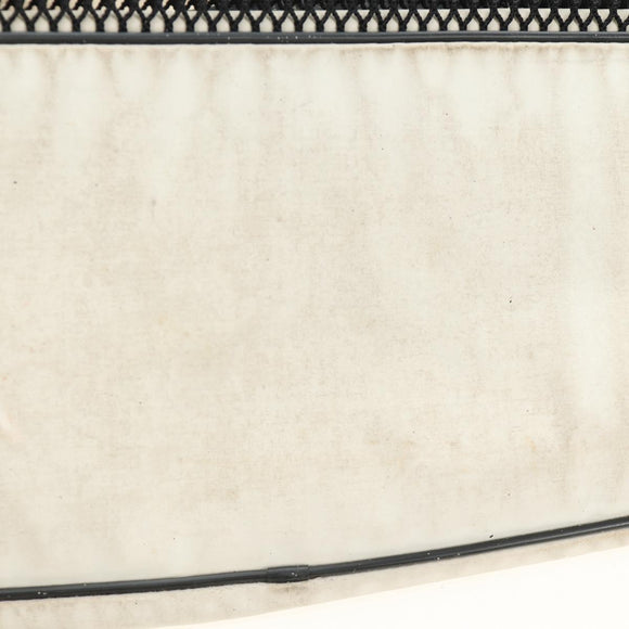 CHANEL Shoulder Bag Vinyl White CC Auth mr2043