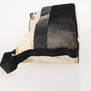 CHANEL Shoulder Bag Vinyl White CC Auth mr2043-5